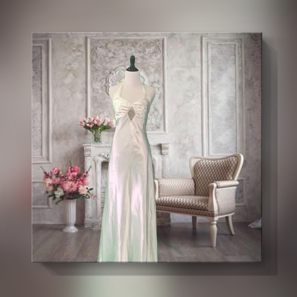 Jessica McClintock Gunne Sax White Wedding Dress